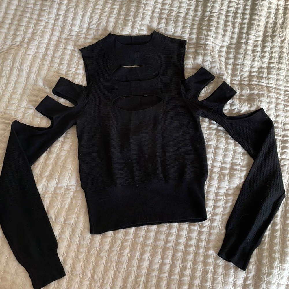 cut out express sweater
